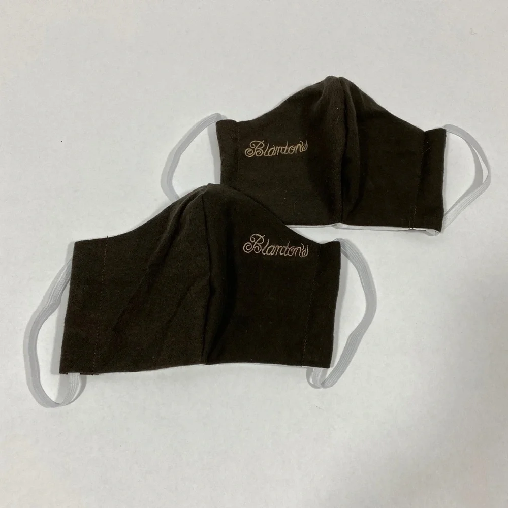 Upcycled‎ Blantons bag- Blantons face mask